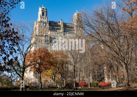 Beresford Wohnungen Gebäude vom Central Park, New York Stockfoto