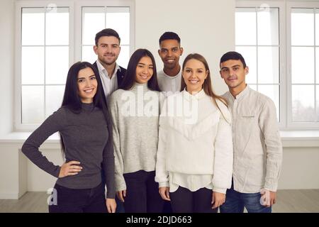 Internationales Business-Team, Zusammenarbeit, Multi ethnische Gruppe Konzept Stockfoto