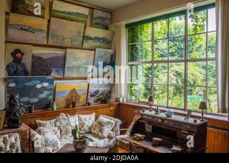 Claude Monet House Giverny Stockfoto