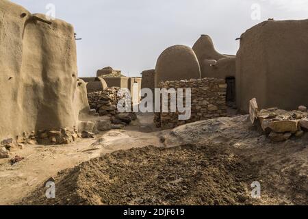 Das Dorf Sanga im Land der Dogon, Mali Stockfoto