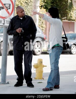 Exklusiv!! Schauspieler Forest Whitaker fragt nach dem Weg in Los Angeles, ca. 03/16/06 Stockfoto