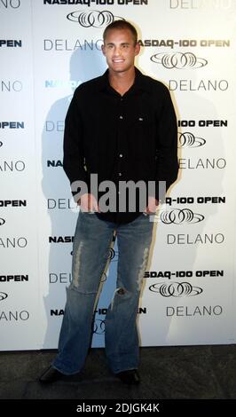 2006 NASDAQ 100 Open Players Ball im Delano Hotel South Beach, Miami. Unter den Teilnehmern waren Andy Roddick, Maria Sharapova, James Blake, Kim Klijsters und Richie Rich. 03/22/06 Stockfoto