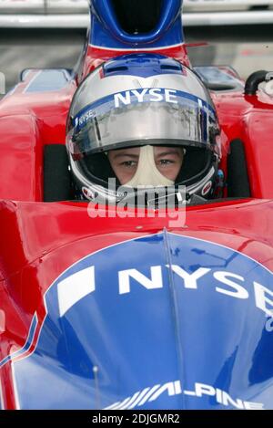 Marco Andretti am Toyota Indy 300 Wochenende im Homestead Miami Speedway. Qualifikation Für Die Indy Pro Series. 03/24/06 Stockfoto