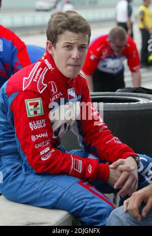 Marco Andretti am Toyota Indy 300 Wochenende im Homestead Miami Speedway. Qualifikation Für Die Indy Pro Series. 03/24/06 Stockfoto