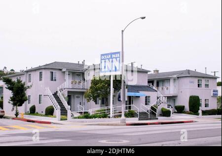 Das Ocean Park Inn in Santa Monica, ca. wo Daniel Baldwin am 22. April wegen Untersuchung des Kokainbesitzes verhaftet wurde. Der Schauspieler wird nicht mit Verbrechen Anklagen nach Angaben der Behörden konfrontiert. Nach Überprüfung des Falles, die Los Angeles County Bezirksstaatsanwaltschaft überwies die Angelegenheit an die Stadt Anwaltsbüro in Santa Monica für die Prüfung von Vergehen Gebühren nach der Verhaftung, während der eine kleine Menge von Kokain und Droge Utensilien wurden im Motel Zimmer gefunden. 29/06 [[rac]] Stockfoto