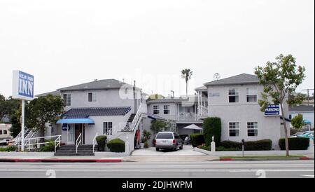 Das Ocean Park Inn in Santa Monica, ca. wo Daniel Baldwin am 22. April wegen Untersuchung des Kokainbesitzes verhaftet wurde. Der Schauspieler wird nicht mit Verbrechen Anklagen nach Angaben der Behörden konfrontiert. Nach Überprüfung des Falles, die Los Angeles County Bezirksstaatsanwaltschaft überwies die Angelegenheit an die Stadt Anwaltsbüro in Santa Monica für die Prüfung von Vergehen Gebühren nach der Verhaftung, während der eine kleine Menge von Kokain und Droge Utensilien wurden im Motel Zimmer gefunden. 29/06 [[rac]] Stockfoto