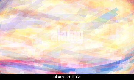 Abstrakt bunten Hintergrund mit chaotischen Streifen. Mehrfarbige Vektorgrafik Muster Stock Vektor