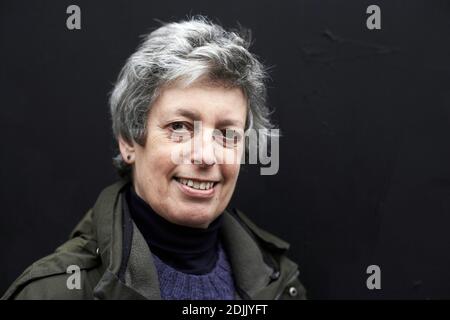 Wendy Barnaby ist Wissenschaftsjournalistin und Rundfunkanstalt. Stockfoto