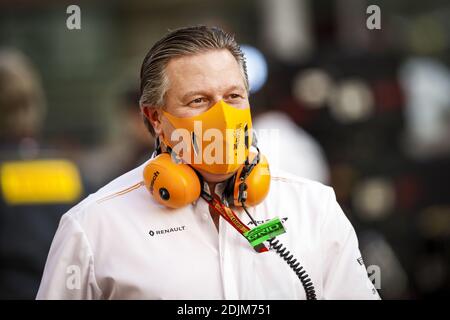 BROWN Zak (usa), Chief Executive Officer von McLaren Racing, Portrait während des Formel 1 Etihad Airways Abu Dhabi Grand Prix 2020, vom 11. Bis 13. Dezember 2020 auf dem Yas Marina Circuit in Abu Dhabi - Foto Florent Gooden / DPPI / LM Stockfoto