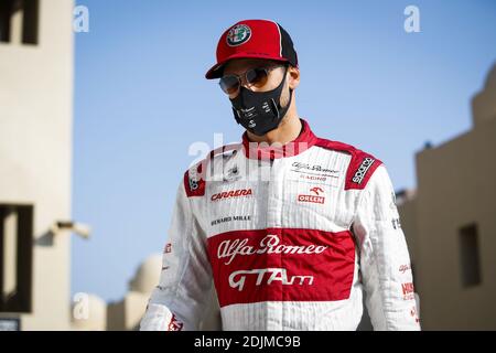 GIOVINAZZI Antonio (ita), Alfa Romeo Racing ORLEN C39, Portrait während der Formel 1 Etihad Airways Abu Dhabi Grand Prix 2020, / LM Stockfoto