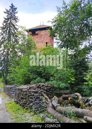 Payrsberg Castle in the Adige Valley in South Tyrol Stockfoto