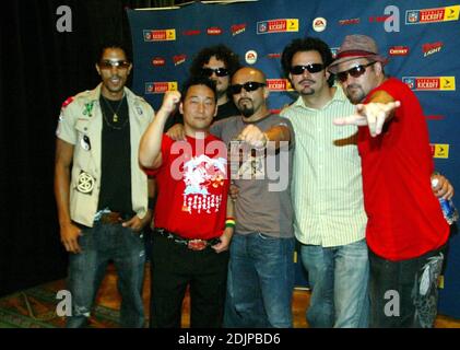 NFL Opening Kickoff 2006 Pressekonferenz mit P Diddy, Cassie, Young Joc, Danity Kane und Ozomatli im Loews Hotel, Miami Beach, FL. 09/06/06 Stockfoto