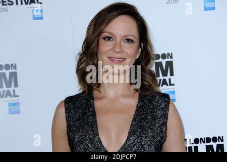 Rachael Stirling beim Photocall of their finest im Rahmen des BFI London Film Festival in London, England am 13. Oktober 2016. Foto von Aurore Marechal/ABACAPRESS.COM Stockfoto