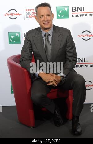 US-Schauspieler Tom Hanks besucht eine Fotoschau während des 11. Rom Film Festivals am 13. Oktober 2016 in Rom, Italien. Foto von Eric Vandeville/ABACAPRESS.COM Stockfoto