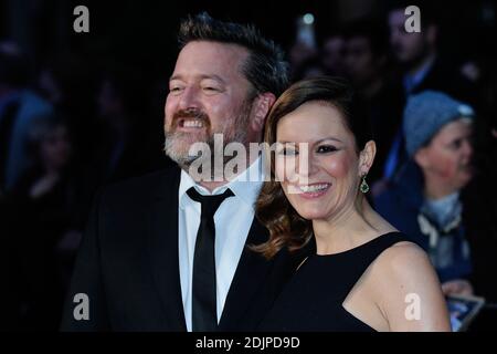 Guy Garvey und Rachael Stirling bei der Premiere ihrer schönsten im Rahmen des BFI London Film Festival in London, England am 13. Oktober 2016. Foto von Aurore Marechal/ABACAPRESS.COM Stockfoto