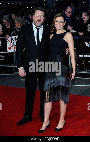 Guy Garvey und Rachael Stirling bei der Premiere ihrer schönsten im Rahmen des BFI London Film Festival in London, England am 13. Oktober 2016. Foto von Aurore Marechal/ABACAPRESS.COM Stockfoto