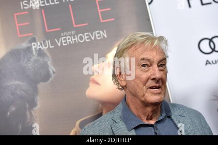 Paul Verhoeven nimmt am 13. November 2016 an der Elle-Vorführung beim AFI Fest 2016 im Ägyptischen Theater in Los Angeles, Kalifornien, Teil. Foto von Lionel Hahn/ABACAPRESS.com Stockfoto