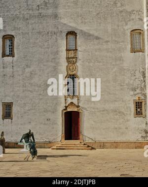 Kirche von Ingreja Martriz in Castelo De Vide Stockfoto