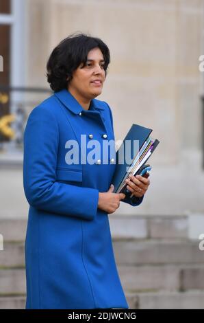 Minister of Labour, Employment, Vocational Training and Social Dialogue Myriam El Khomri leaving the Elysee Palace following the French weekly Cabinet meeting in Paris, France on November 23, 2016. Photo by Christian Liewig/ABACAPRESS.COM Stock Photo