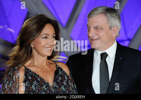 Sidney Toledano und seine Frau Katia Toledano nehmen am 4. Dezember 2016 an der Eröffnung des 16. Internationalen Filmfestivals von Marrakesch in Marrakesch, Marokko Teil. Foto von Aurore Marechal/ABACAPRESS.COM Stockfoto
