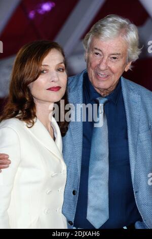 Isabelle Huppert und Paul Verhoeven beim 16. Internationalen Filmfestival Marrakesch in Marrakesch, Marokko am 5. Dezember 2016. Foto von Aurore Marechal/ABACAPRESS.COM Stockfoto