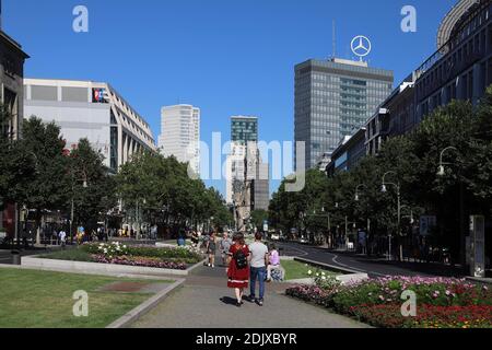 Deutschland, Berlin, Kaiser-Wilhelm-Gedächtnis-Kirche Stockfoto