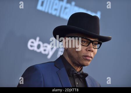 RuPaul nimmt am 11. Dezember 2016 an den 22. Annual Critics' Choice Awards im Barker Hangar in Santa Monica, Los Angeles, CA, USA Teil. Foto von Lionel Hahn/ABACAPRESS.COM Stockfoto