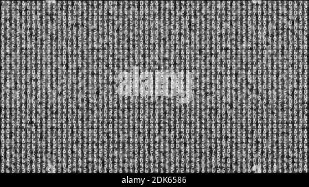 Abstrakter Hintergrund für digitale Nummern. Abbildung des Informationscodes Stockfoto