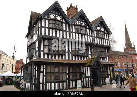 The Old House Museum, Hereford, Herefordshire, Großbritannien Stockfoto