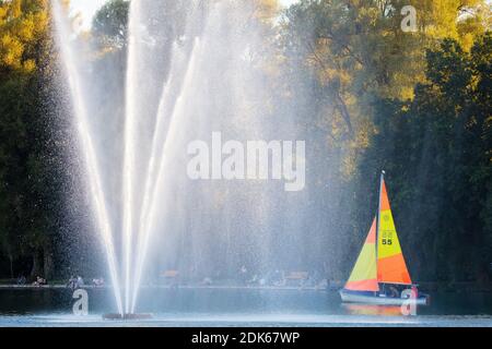 Deutschland, Niedersachsen, Landeshauptstadt Hannover, Maschsee Stockfoto