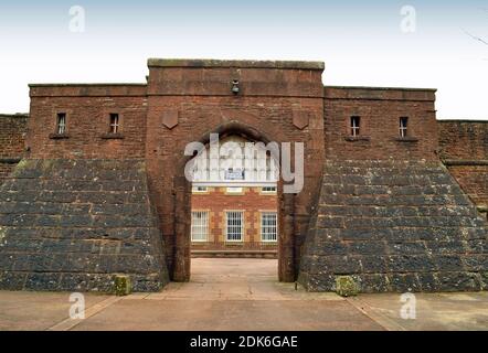 Littledean Gaol, Littledean, in der Nähe von Cinderford, Forest of Dean, Gloucestershire, Großbritannien Stockfoto