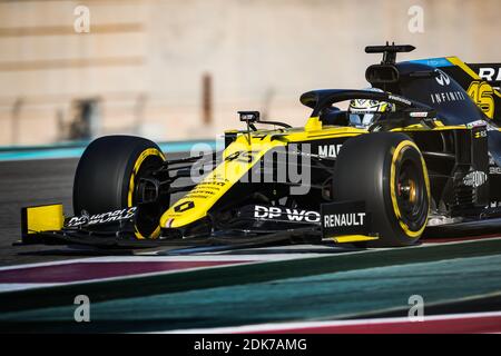 46 ZHOU Guanyu (Chi), Renault F1 Team RS20, Aktion während des Formel 1 Abu Dhabi Rookie Test 2020, am 15. Dezember 2020 auf dem Yas Marina Circuit, in Abu Dhabi - Foto Antonin Vincent / DPPI / LM Stockfoto