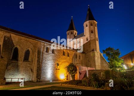 Deutschland, Sachsen-Anhalt, Drübeck, Harz, Klosterkirche St. Vitus, Kloster Drübeck, Stockfoto