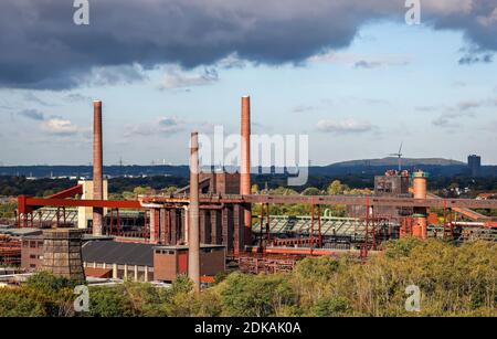 Essen, Ruhrgebiet, Nordrhein-Westfalen, Deutschland - Kokerei Zollverein auf der Zeche Zollverein, UNESCO-Weltkulturerbe Zollverein. Stockfoto