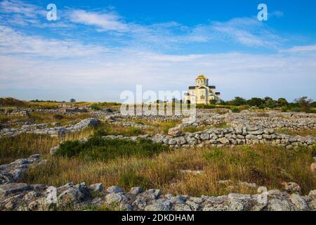 Ukraine, Krim, Sewastopol, Khersoness, St. Vladimir's Cathedral Stockfoto