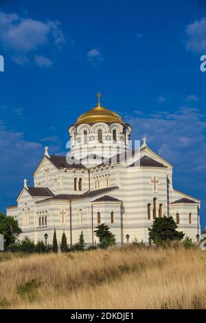 Ukraine, Krim, Sewastopol, Khersoness, St. Vladimir's Cathedral Stockfoto