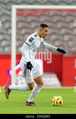 Mehdi Zerkane von Girondins Bordeaux während des Liga-1-Spiels zwischen Lille OSC und Girondins Bordeaux im Stade Pierre Mauroy am 13. Dezember 2020 in Lille, Frankreich. Stockfoto