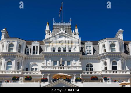 England, East Sussex, Eastbourne, Das Fünf-Sterne-Grand Hotel Stockfoto