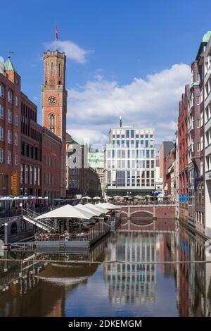 Bleichenfleet, Hamburg, Deutschland, Europa Stockfoto