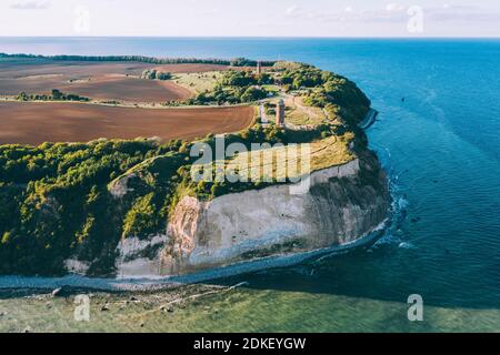 Deutschland, Mecklenburg-Vorpommern, Ostsee, Küste, Rügen, Wittow, Kap Arkona, Leuchtturm Stockfoto