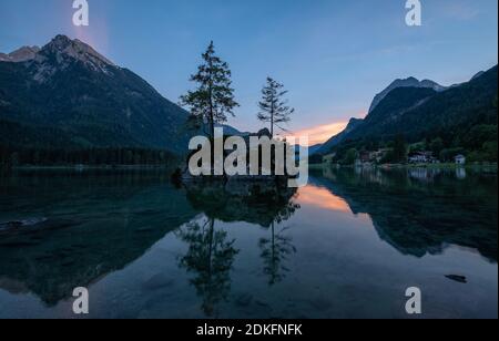 Deutschland, Bayern, Alpen, Berchtesgaden, Hintersee Stockfoto