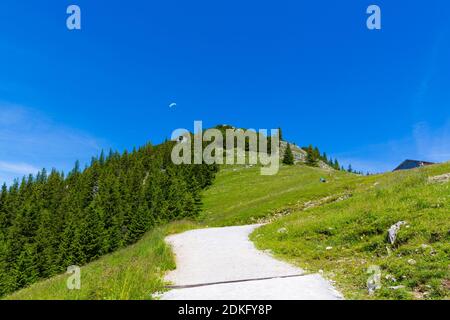 Wallberg, 1722 m, Rottach-Egern, Tegernsee, Bayerische Alpen, Bayern, Deutschland, Europa Stockfoto