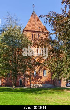 Stiftskirche St. Mauritius & St. Viktor, Abtei Bassum, Bassum, Niedersachsen, Deutschland, Europa Stockfoto