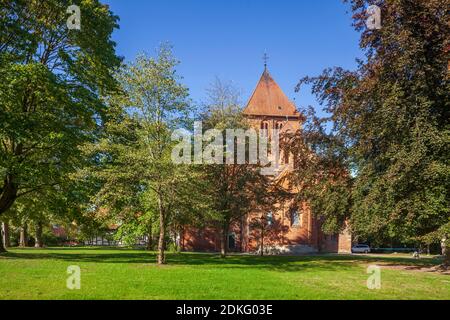 Stiftskirche St. Mauritius & St. Viktor, Abtei Bassum, Bassum, Niedersachsen, Deutschland, Europa Stockfoto