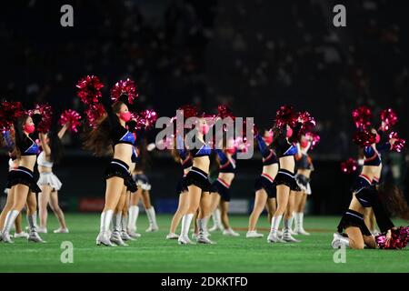 Tokyo Dome, Tokio, Japan. Dezember 2020. Gesamtansicht, 15. DEZEMBER 2020 - American Football : X League Championship 'Japan X Bowl' between Fujitsu Frontiers 7-13 Obic Seagulls at Tokyo Dome, Tokyo, Japan. Quelle: Naoki Morita/AFLO SPORT/Alamy Live News Stockfoto