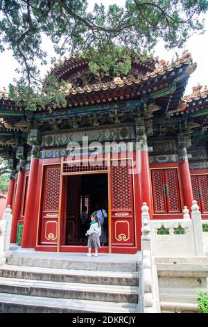 Kaiserlicher Garten in der Verbotenen Stadt Peking Stockfotografie Alamy