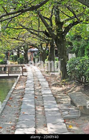 Tetsugaku no Michi, Philosopher's Walk, Kyoto Japan Stockfoto