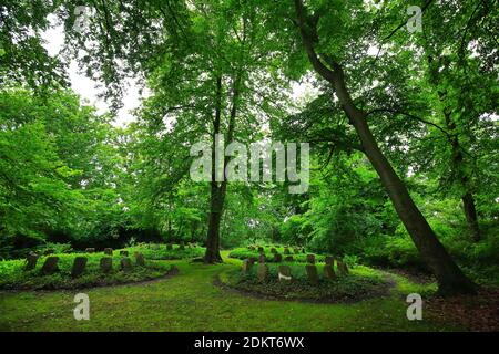 Harbke Castle Rapunzel Tower Stockfoto