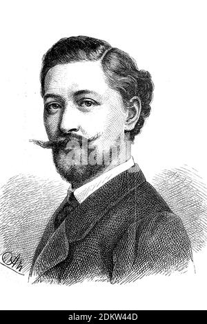 Heinrich Anton von Angeli, 8. Juli 1840 - 21. Oktober 1925, war ein österreichischer Maler / Heinrich Anton von Angeli, 8. Juli 1840 - 21. Oktober 1925, war ein österreichischer Maler, Historisch, Historisch, digital verbesserte Reproduktion eines Originals aus dem 19. Jahrhundert / digitale Reproduktion einer Originalvorlage aus dem 19ten Jahrhundert. Jahrhundert Stockfoto