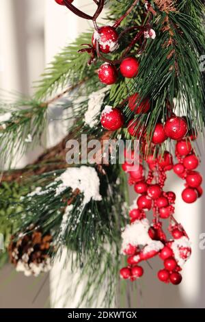 Festliche Weihnachten Bilder, perfekt, um die festliche Jahreszeit zu feiern.in meinem Haus genommen in diesem Jahr 2020 Stockfoto